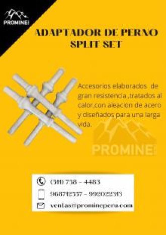 ADAPTADORES PARA SPLIT SET - PROMINE PERÚ